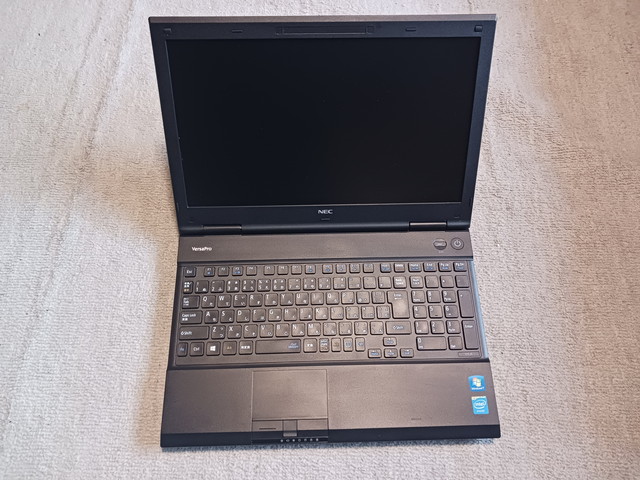 NEC VersaPro VK20EXZCK 10年超古いパソコン 早川スタイル