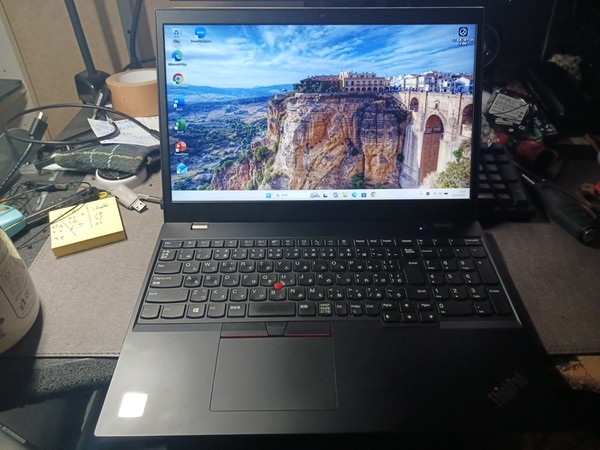 Lenovo ThinkPad L15 Gen 1 外観 中古ノートパソコン 糸魚川市 早川スタイル