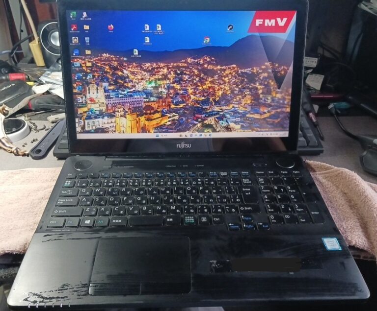 Windows 10からWindows 11へのアップグレード 富士通LIFEBOOK AH77/B1 糸魚川市 早川スタイル