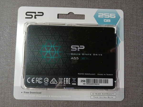 シリコンパワー SSD A55 256GB 新品 早川スタイル