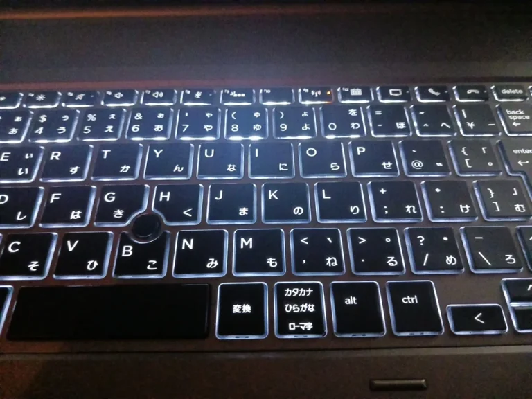 HP ZBook 17 G5 交換後のバックライト付きキーボード 糸魚川市 早川スタイル